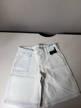 art class light Blue Women's Boyfriend Bermuda Jeans Shorts